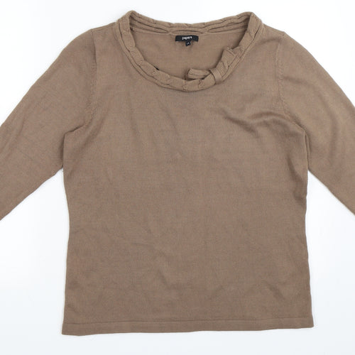 Papaya Womens Brown   Pullover Jumper Size 14