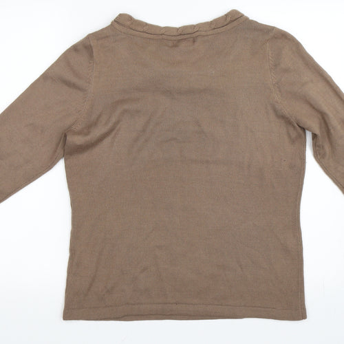 Papaya Womens Brown   Pullover Jumper Size 14