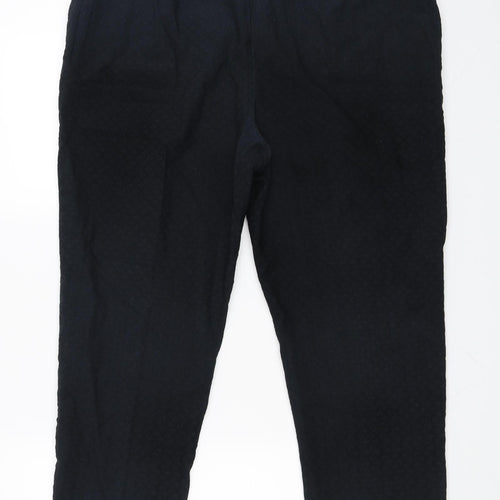 Marks and Spencer Womens Black   Trousers  Size 18 L25 in