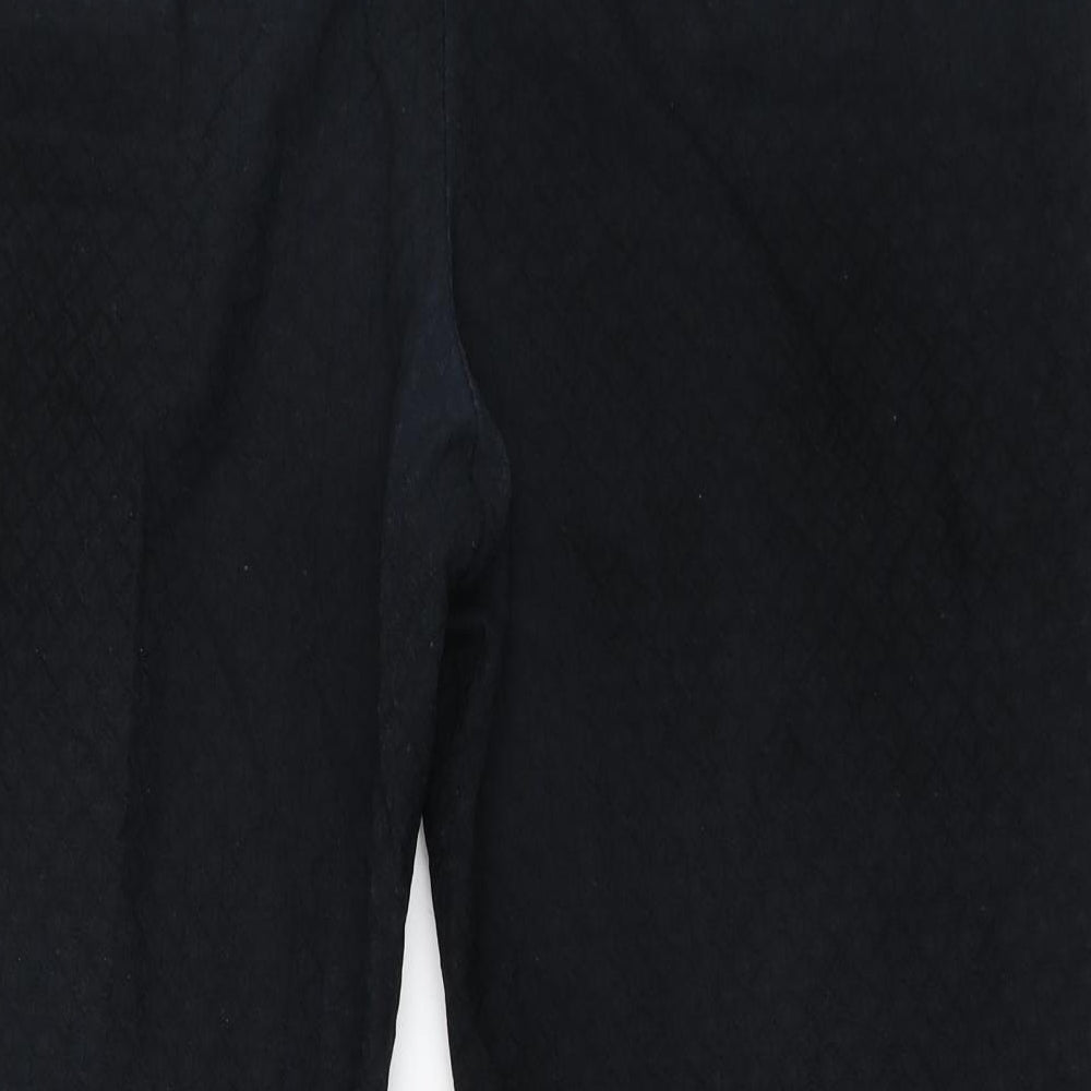 Marks and Spencer Womens Black   Trousers  Size 18 L25 in