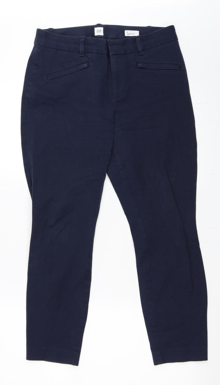 Gap Womens Blue Trousers Size 8 L26 in