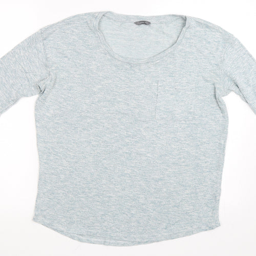 HEMA Womens Blue   Basic T-Shirt Size M