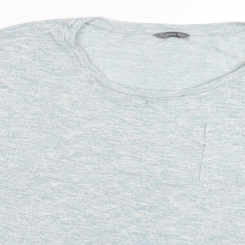 HEMA Womens Blue   Basic T-Shirt Size M