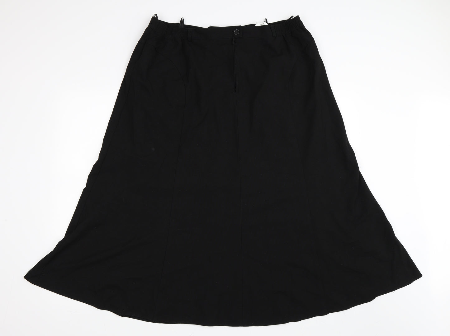 Rowland's Womens Black   Flare Skirt Size 22