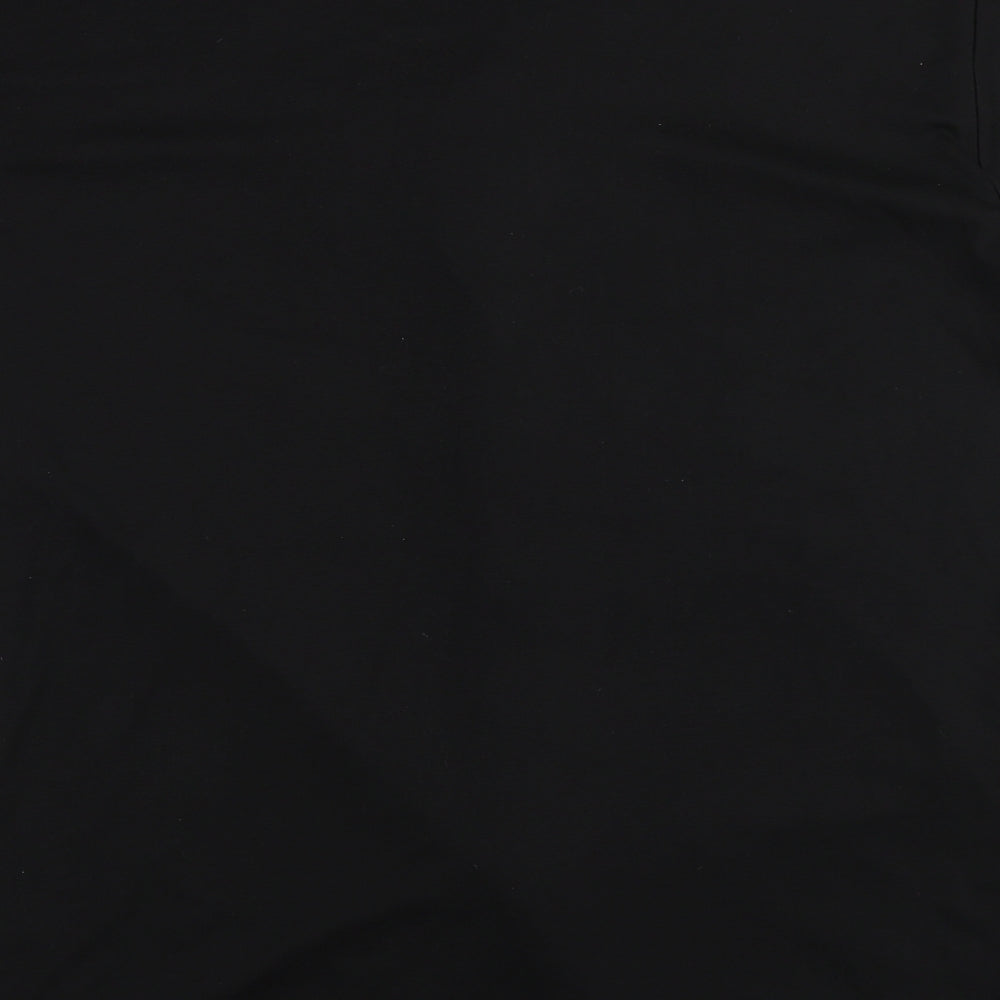 Preworn Womens Black   Basic Button-Up Size XL