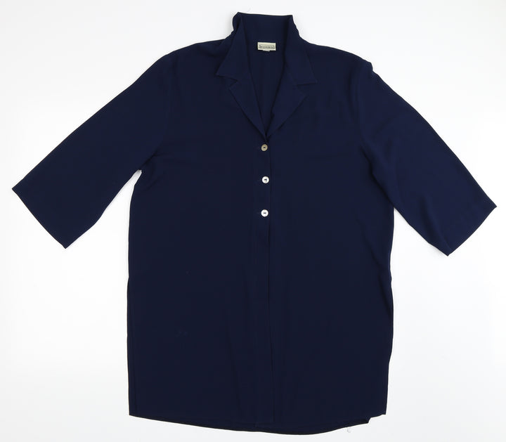 Fosby Womens Blue Jacket Size 16