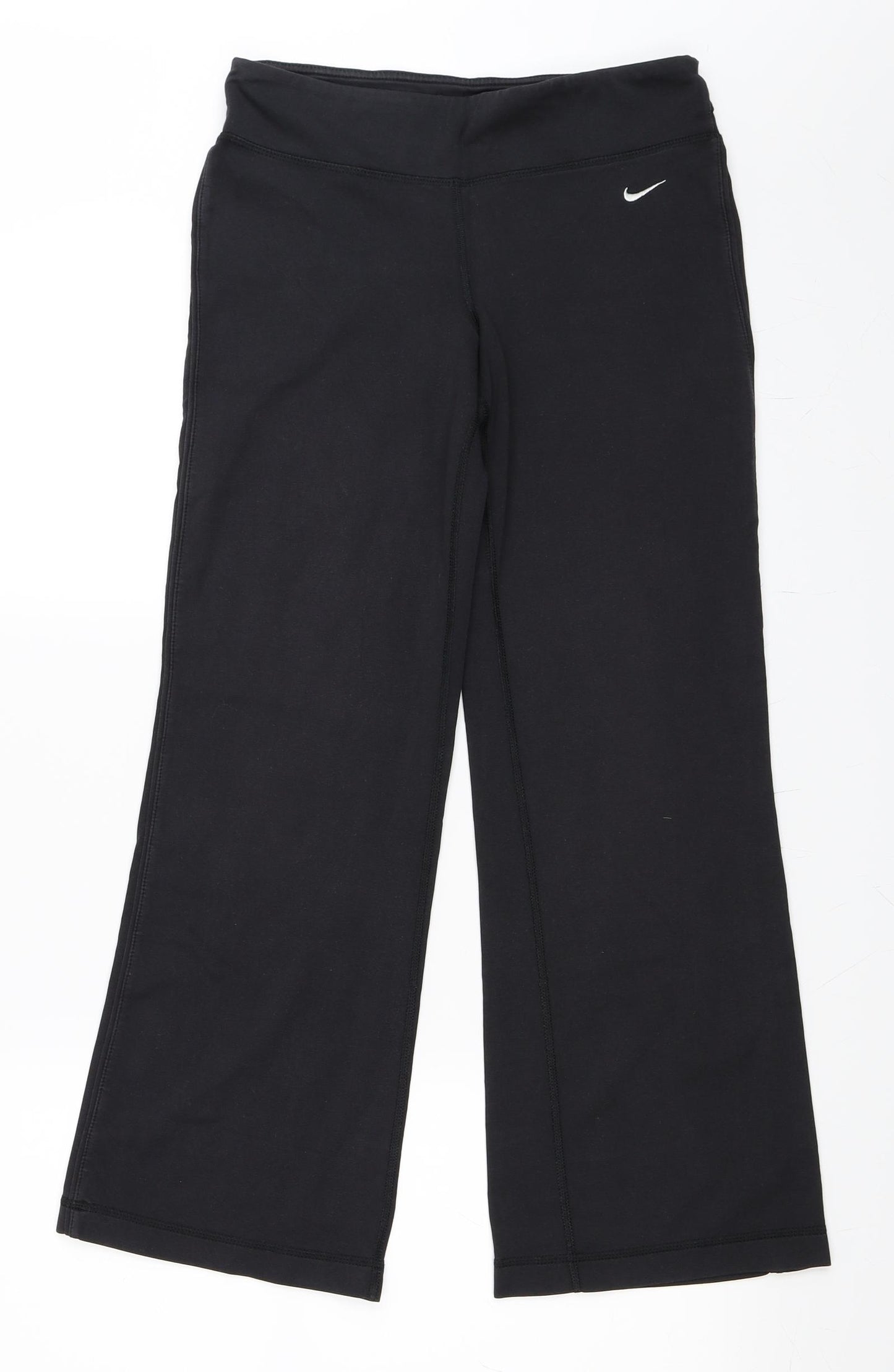 Nike Womens Black   Track Pants Trousers Size M L27 in