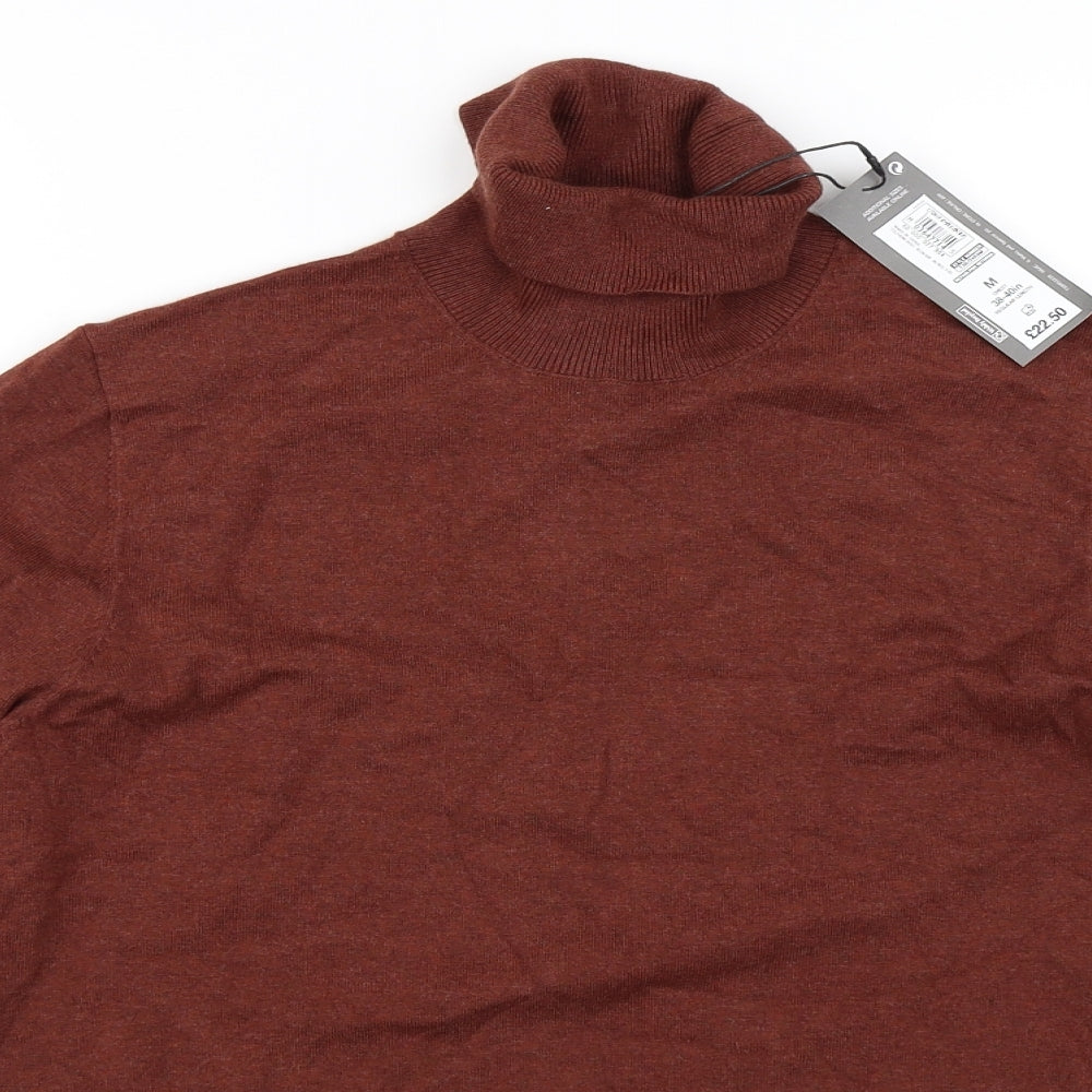 Marks and Spencer Mens Orange   Pullover Jumper Size M
