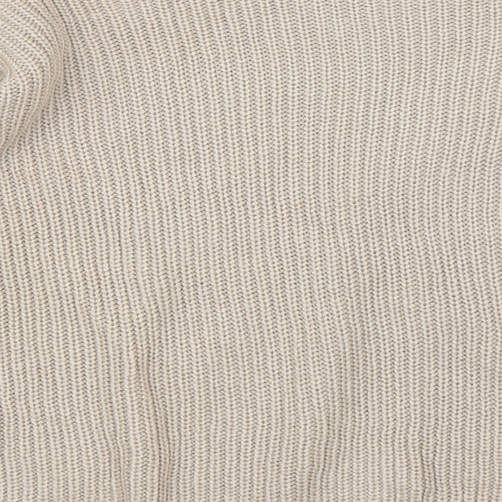 Missguided Womens Beige   Pullover Jumper Size M