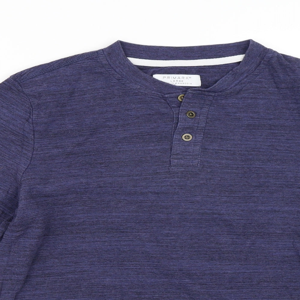 Primark Womens Blue   Pullover Sweatshirt Size L
