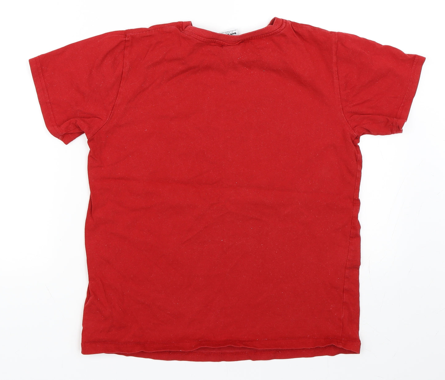 NEXT Boys Red   Basic T-Shirt Size 12 Years  - Angry Birds