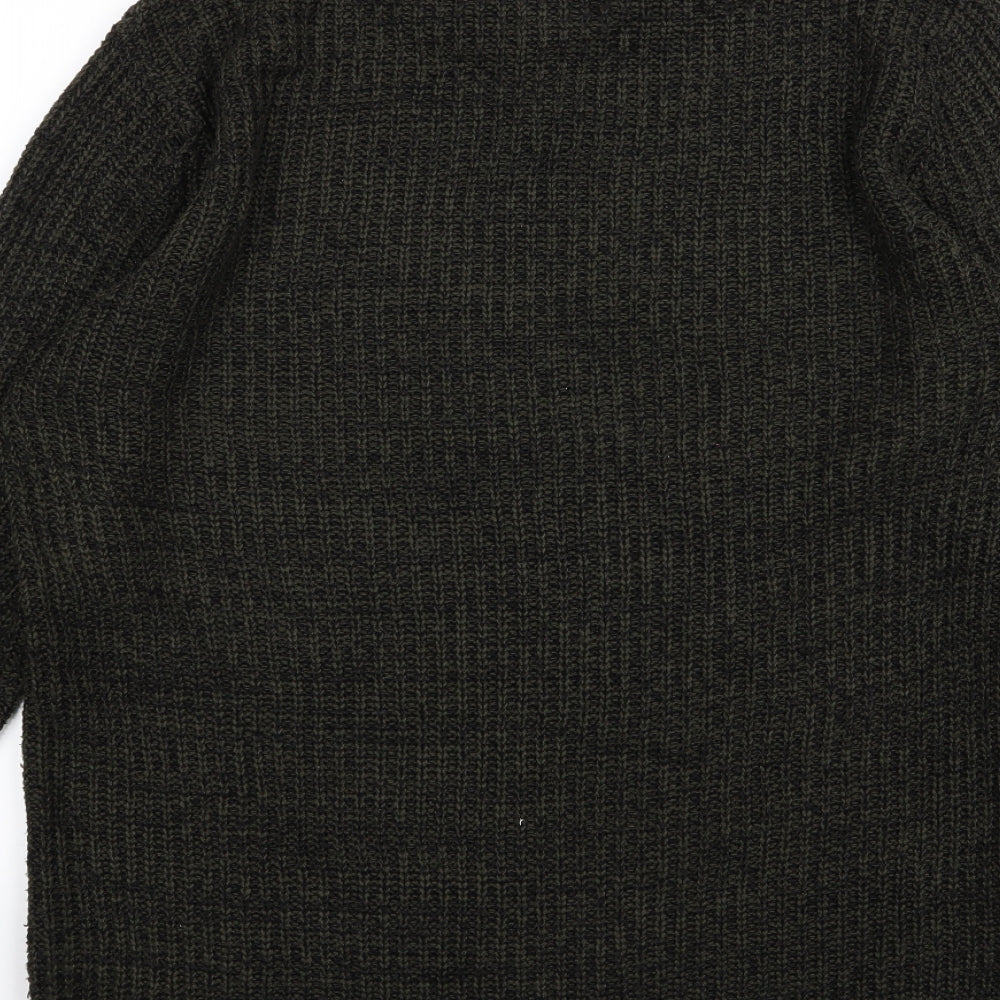 Originals Mens Green  Knit Pullover Jumper Size XL