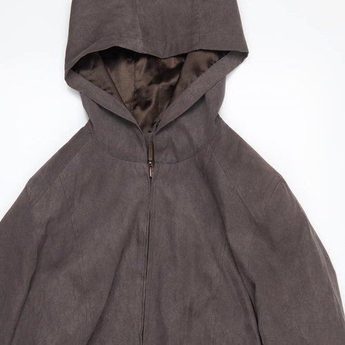 Bonmarché Womens Brown   Overcoat Coat Size M
