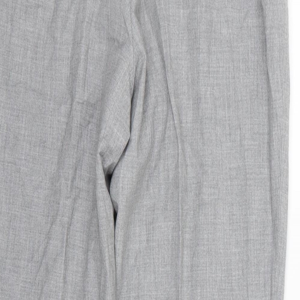 Blanchelle Womens Grey  Rayon Trousers  Size 10 L29 in