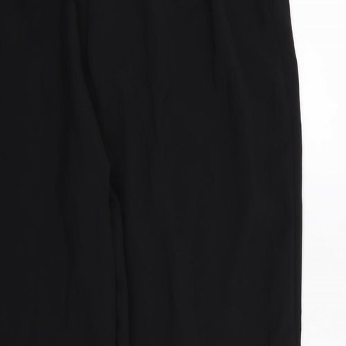 Essential Collection Womens Black  Rayon Trousers  Size 22 L27 in