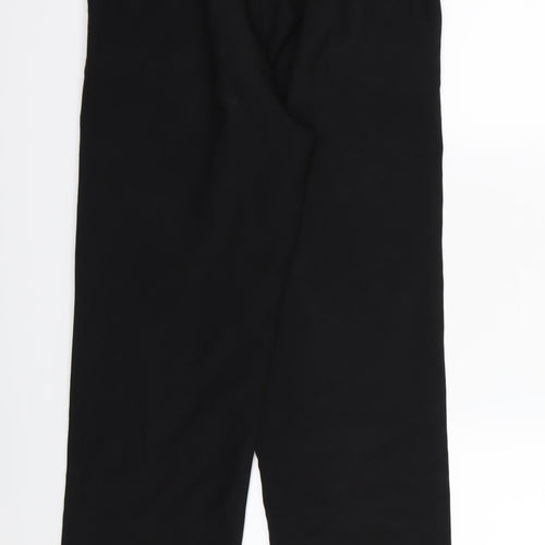 Sarah Hamilton Womens Black  Rayon Trousers  Size 10 L27 in