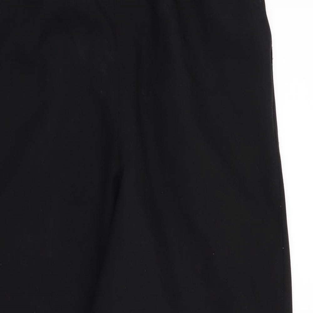 Sarah Hamilton Womens Black  Rayon Trousers  Size 10 L27 in