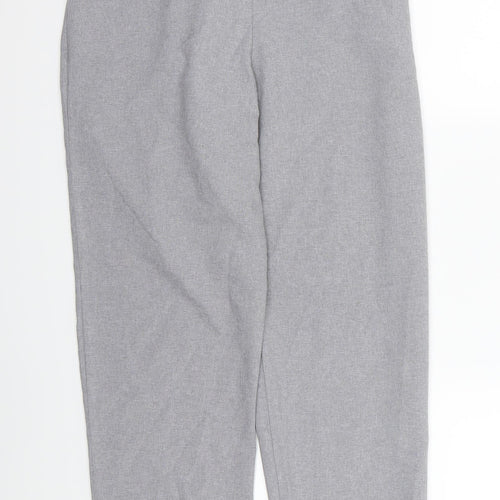 Emma Collection Womens Grey  Rayon Trousers  Size 14 L27 in