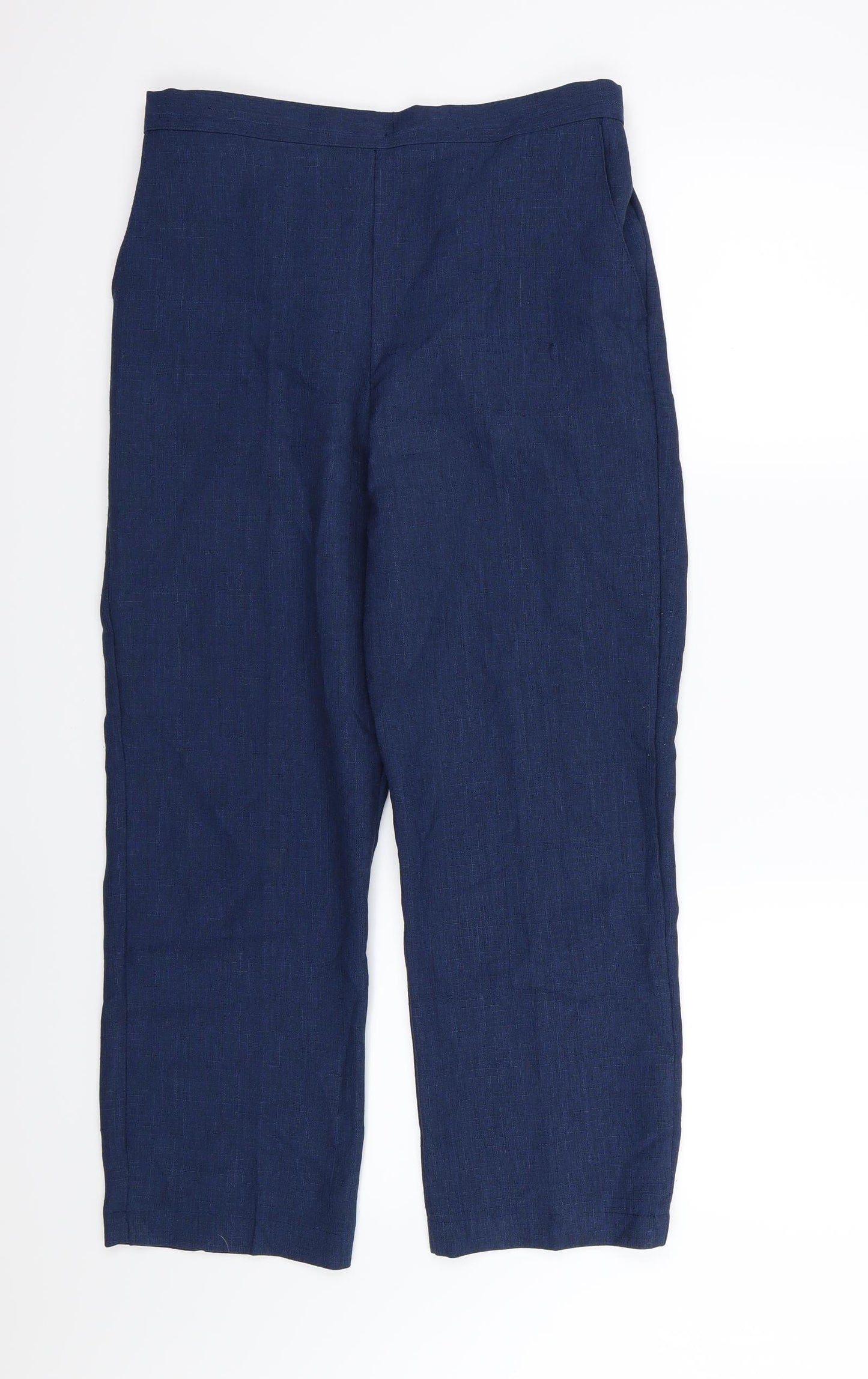 Preworn Womens Blue   Trousers  Size 32 in L25 in