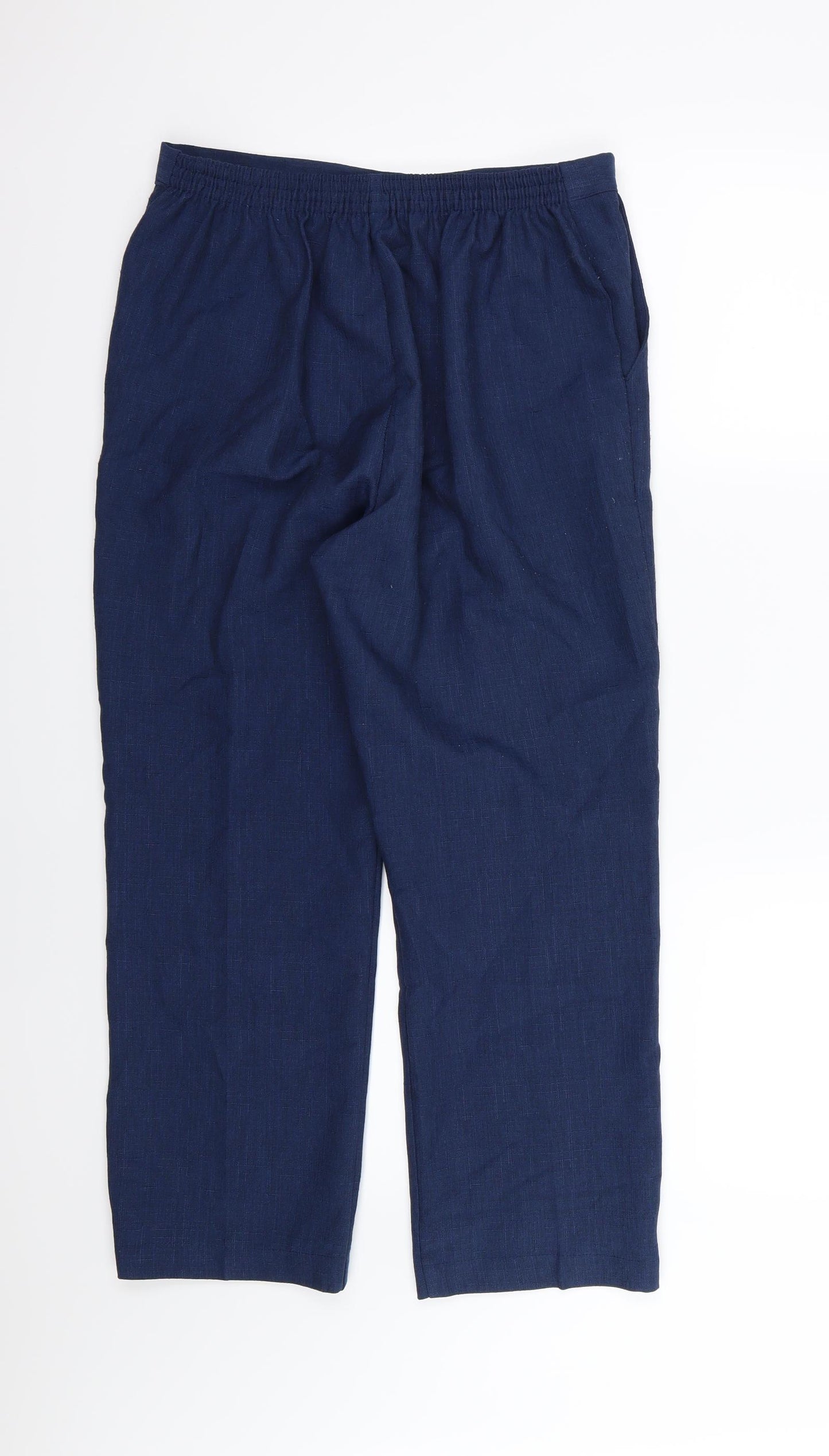 Preworn Womens Blue   Trousers  Size 32 in L25 in