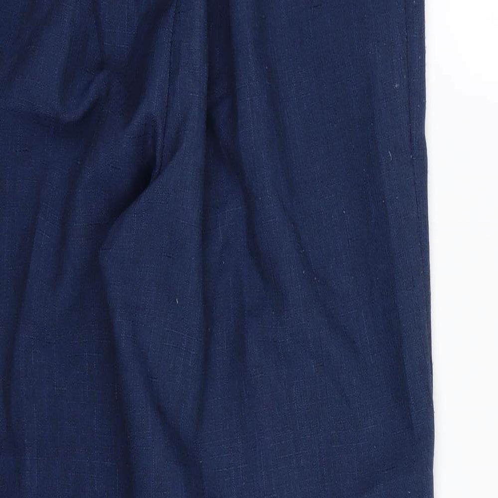 Preworn Womens Blue   Trousers  Size 32 in L25 in