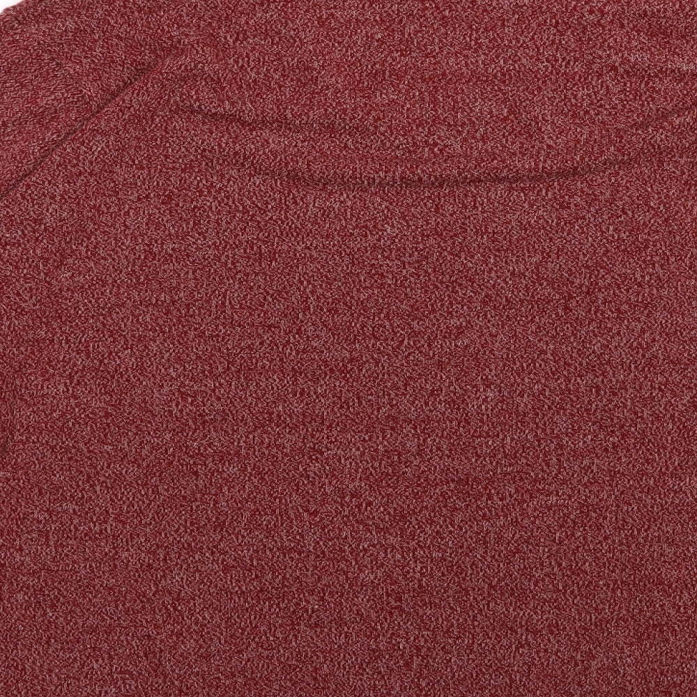 Marks and Spencer Mens Red  Knit Pullover Jumper Size 2XL