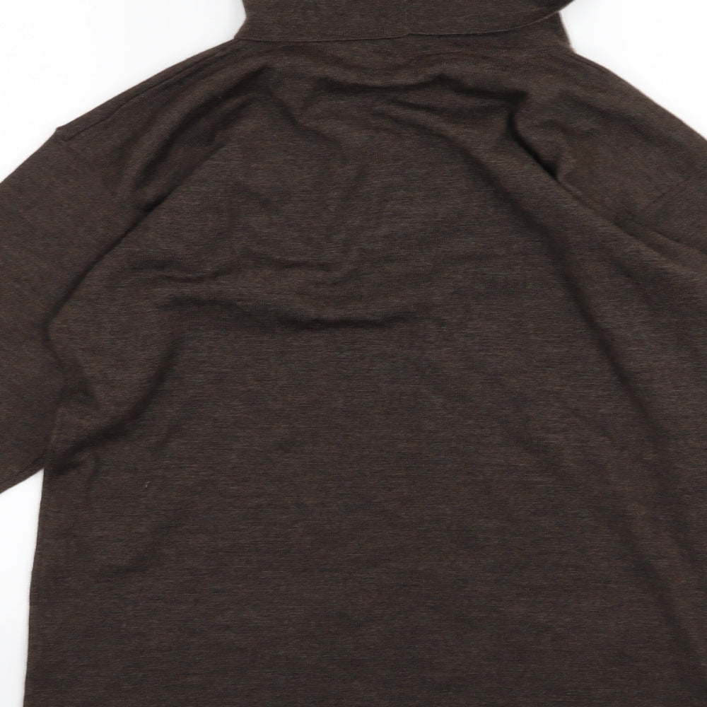 Fair play Womens Brown  Knit Pullover Jumper Size XS