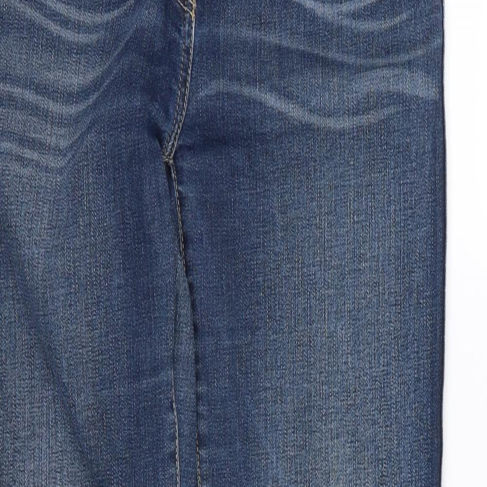 NEXT Womens Blue  Denim Straight Jeans Size 12 L29 in