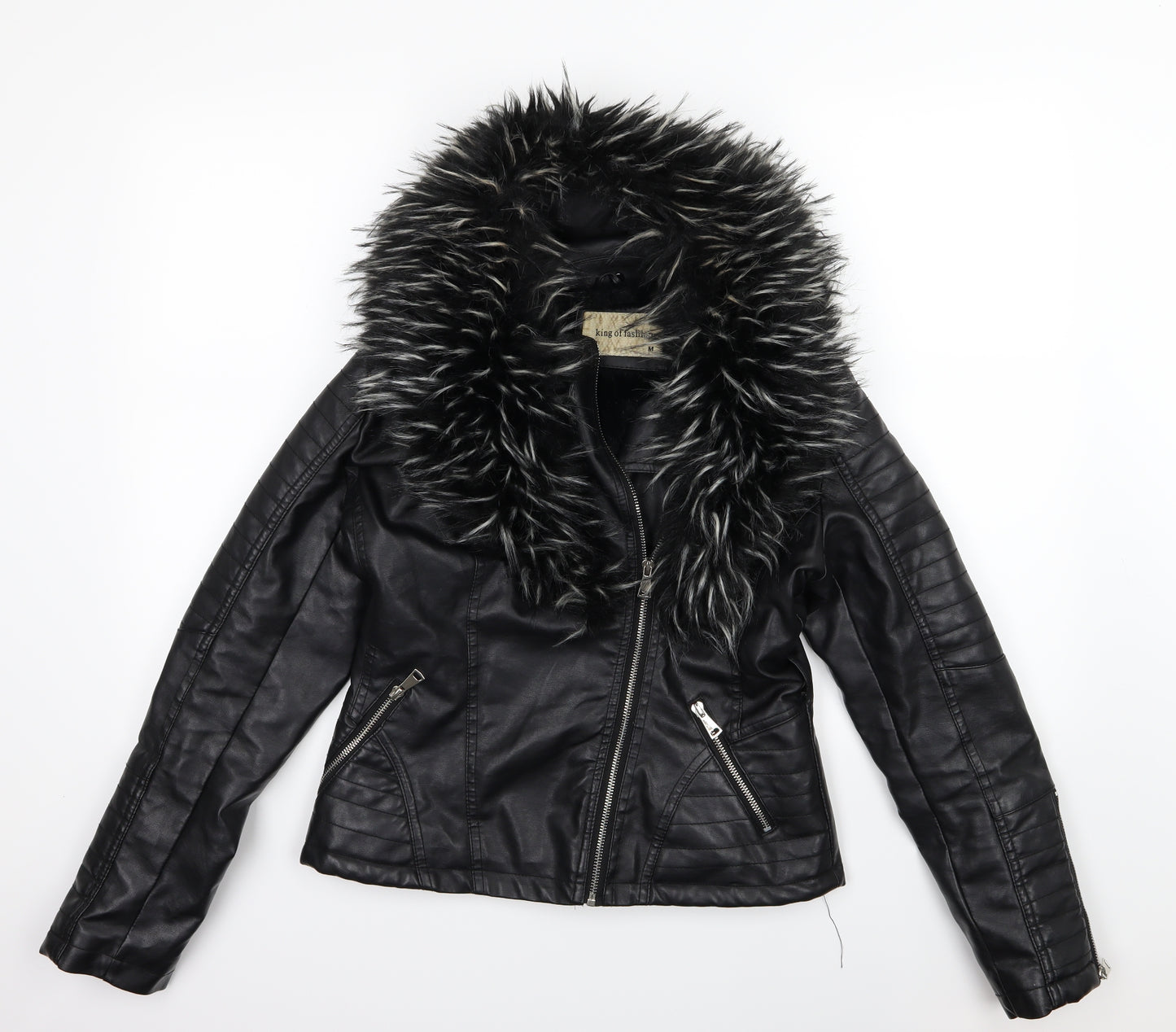king of fashion Womens Black   Jacket  Size M