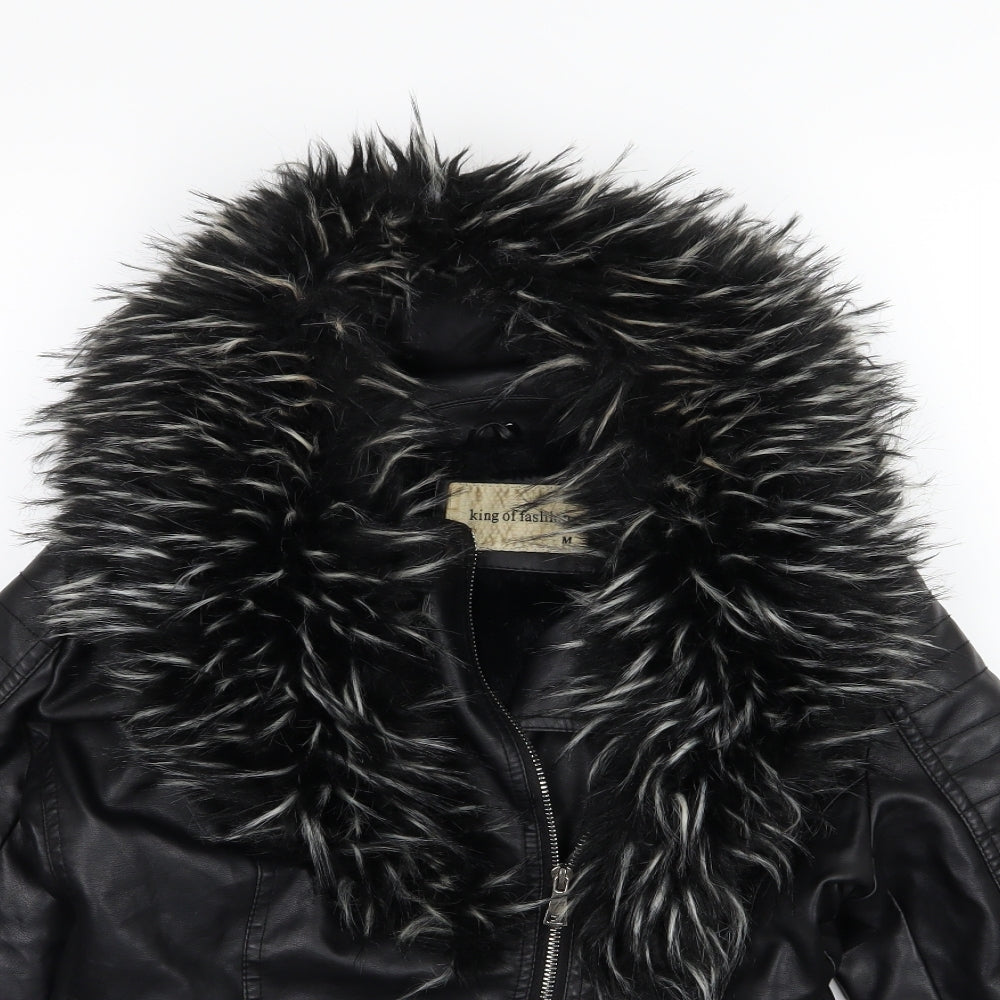 king of fashion Womens Black   Jacket  Size M
