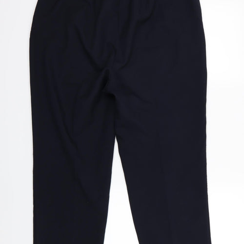 Bonmarché Womens Blue  Rayon Trousers  Size 16 L27 in