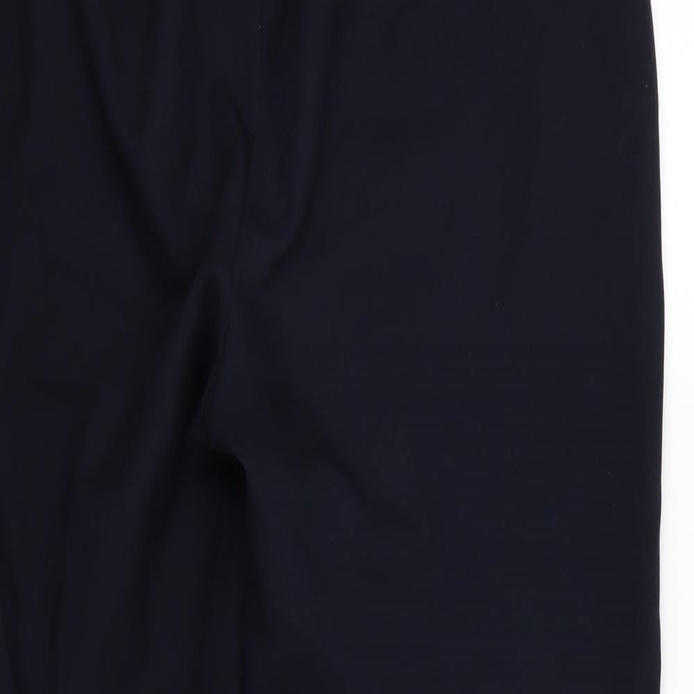 Bonmarché Womens Blue  Rayon Trousers  Size 16 L27 in