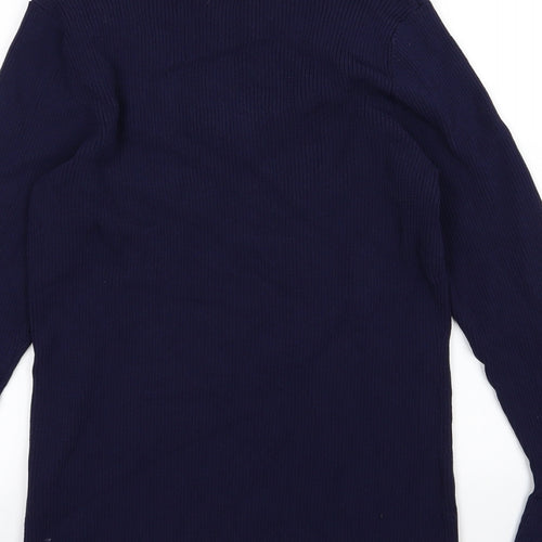 Linea Womens Blue  Knit Pullover Jumper Size 18