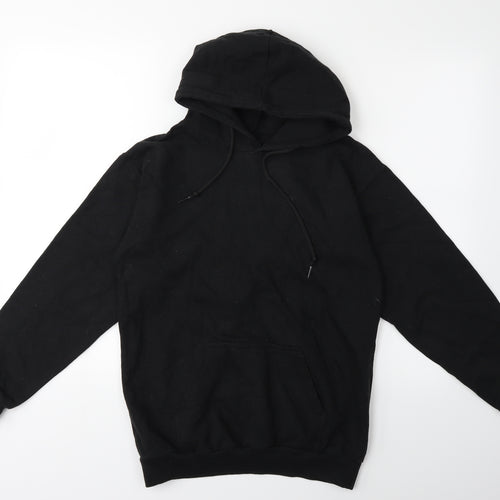 YAA Womens Black   Pullover Hoodie Size S