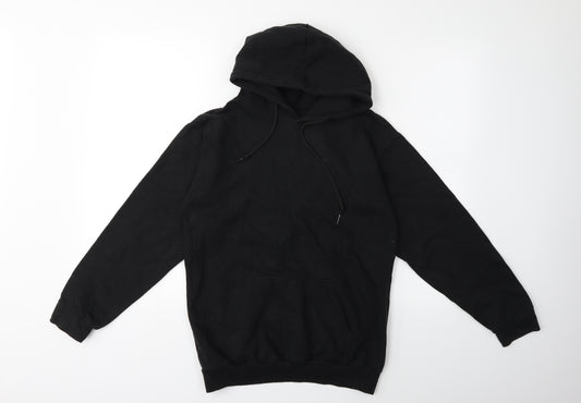 YAA Womens Black   Pullover Hoodie Size S