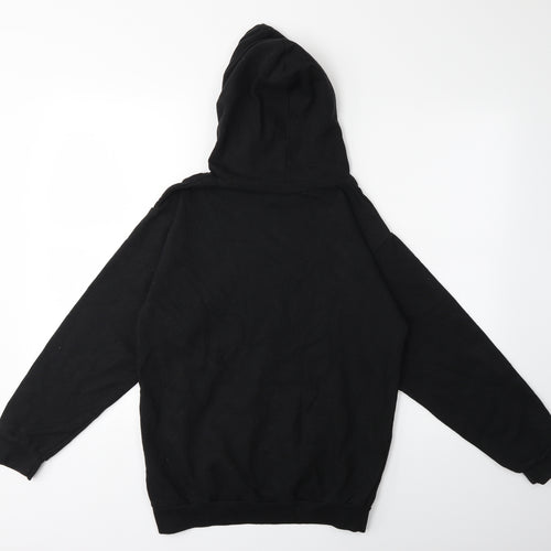 YAA Womens Black   Pullover Hoodie Size S
