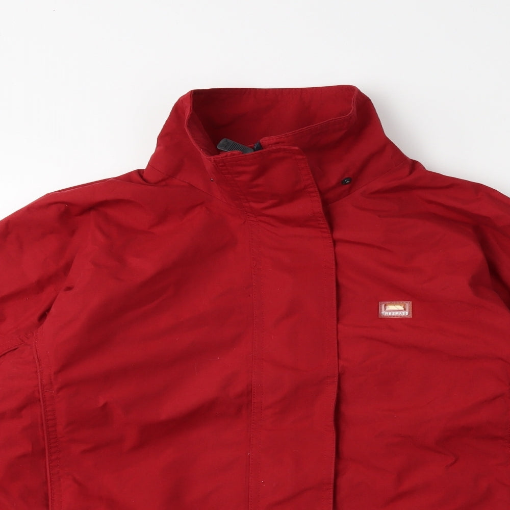 Trespass Mens Red   Rain Coat Coat Size M