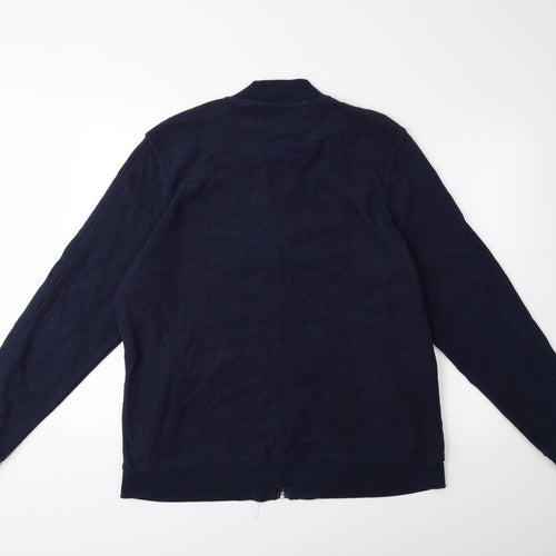 Morley Mens Blue   Full Zip Sweatshirt Size XL