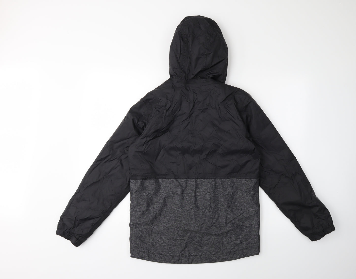 The North Face Boys Black   Rain Coat Coat Size L