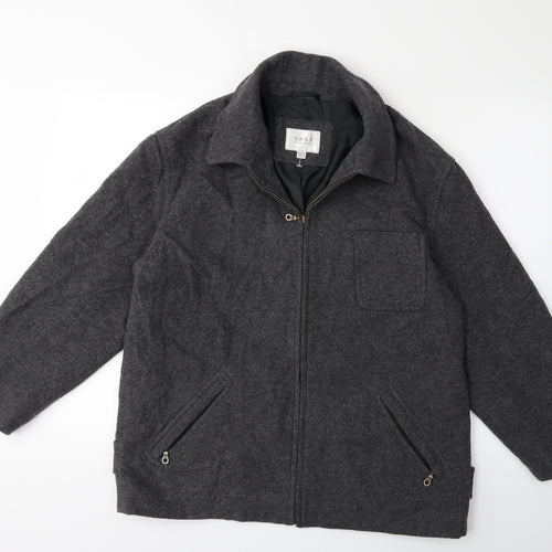 NEXT Womens Grey   Jacket Coat Size M