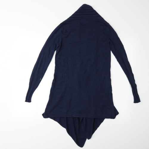 Papaya Womens Blue  Knit Cardigan Jumper Size 8