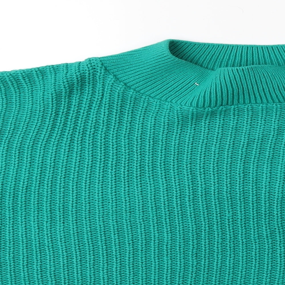 In the Style Womens Green  Knit Pullover Jumper Size 8