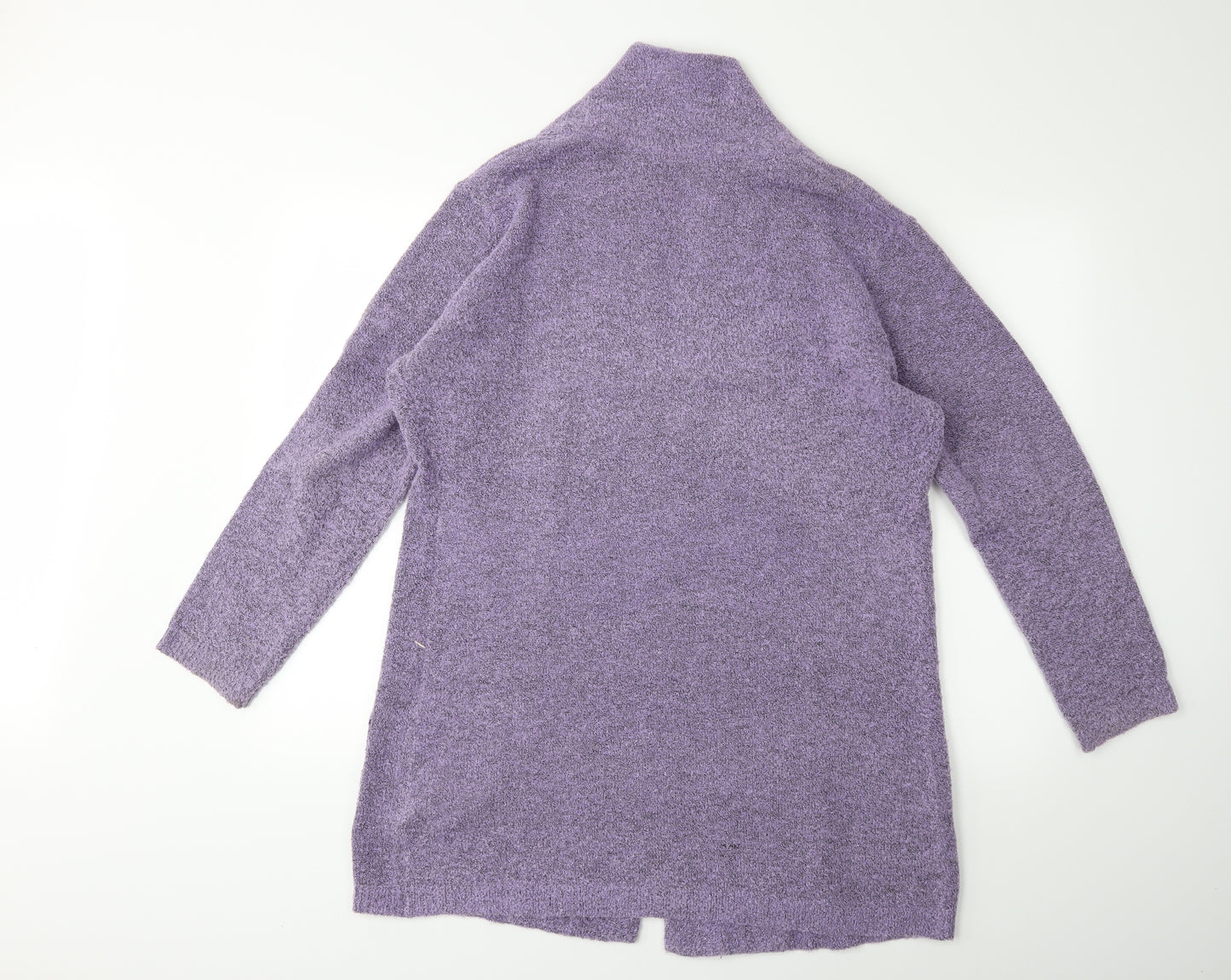 Julipa Womens Purple  Knit Cardigan Jumper Size 14
