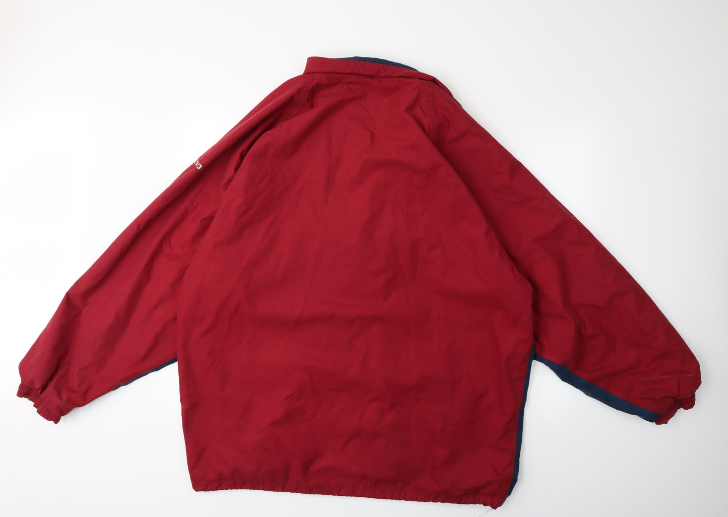 Preworn Mens Red   Rain Coat Coat Size 2XL