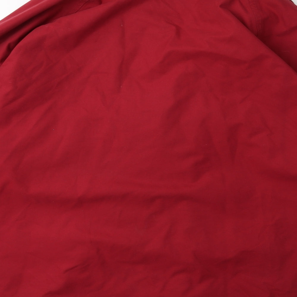 Preworn Mens Red   Rain Coat Coat Size 2XL