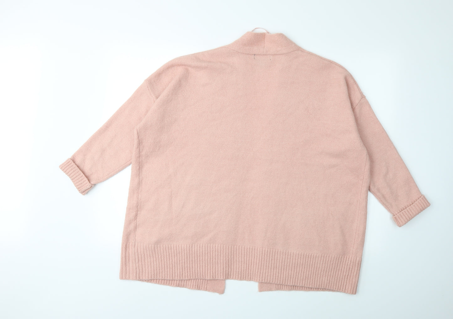 Primark Womens Pink  Knit Cardigan Jumper Size 12