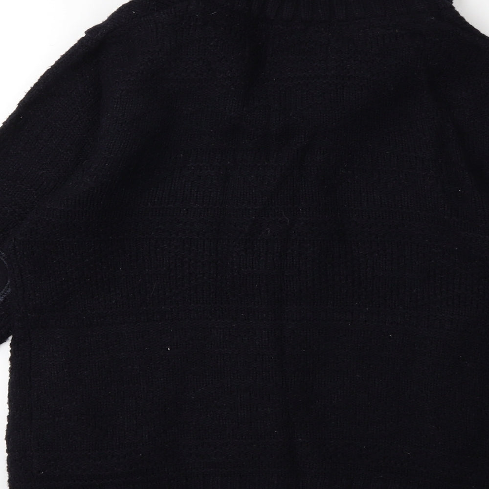Burton Mens Blue  Knit Cardigan Jumper Size S