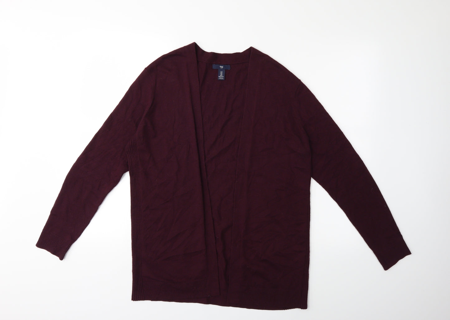 Gap Womens Red  Knit Cardigan Jumper Size M