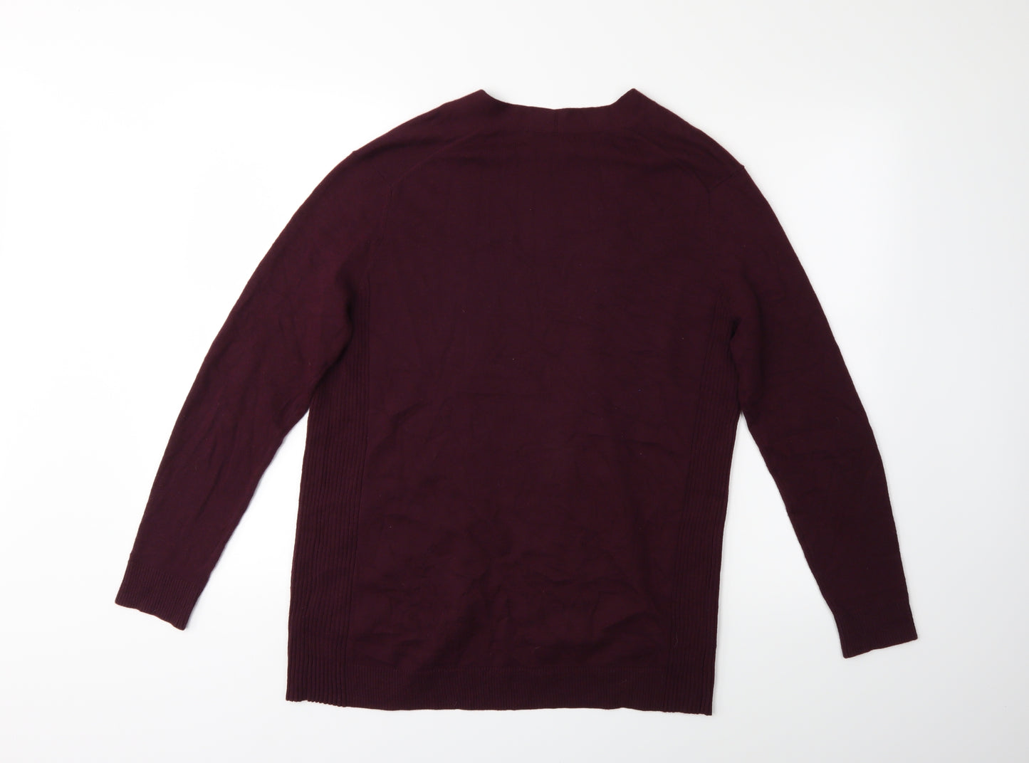 Gap Womens Red  Knit Cardigan Jumper Size M