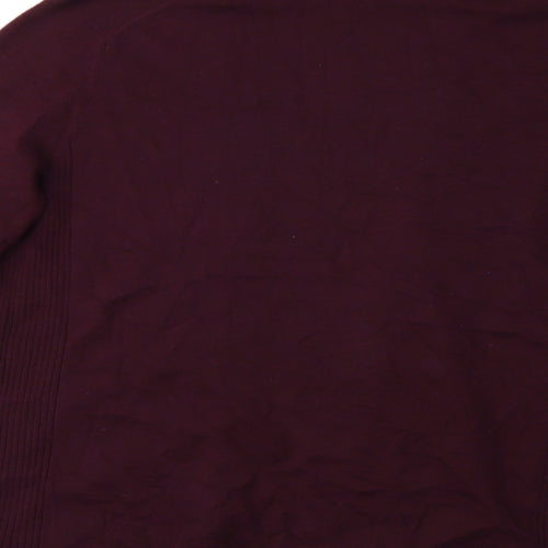 Gap Womens Red  Knit Cardigan Jumper Size M